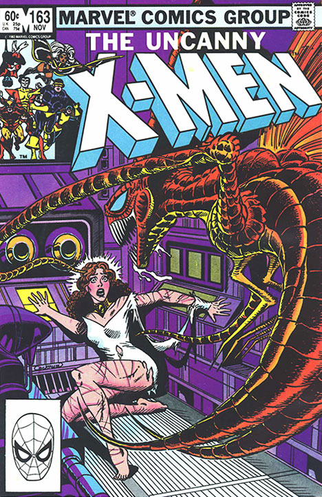 The Uncanny X-Men #163 cover