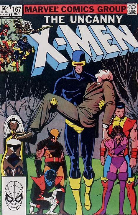 The Uncanny X-Men #167 cover