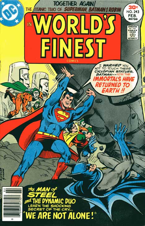 World's Finest Comics #243 cover