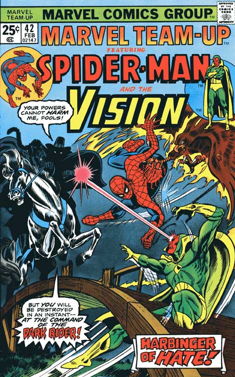 Marvel Team-Up #42 cover
