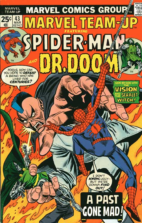 Marvel Team-Up #43 cover