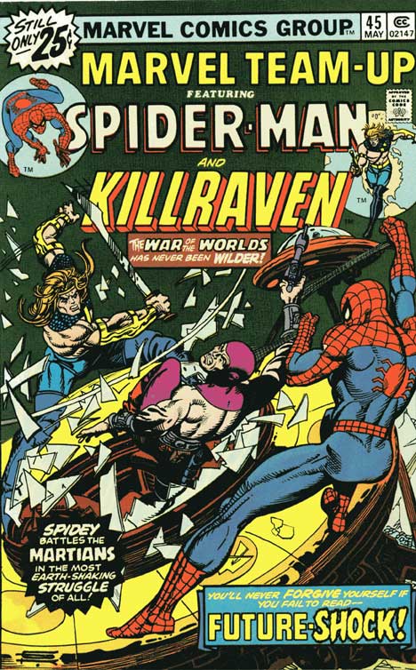 Marvel Team-Up #45 cover
