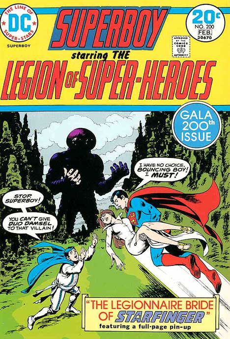 Superboy #200 cover