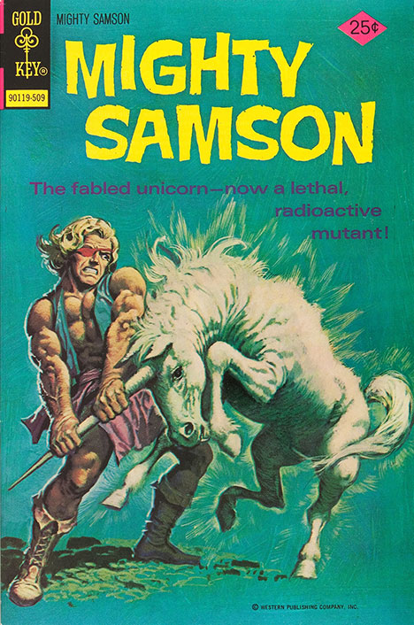 Mighty Samson #29 cover