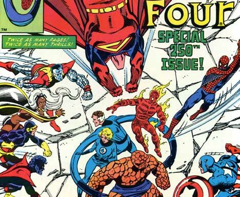 Fantastic Four #250 cover
