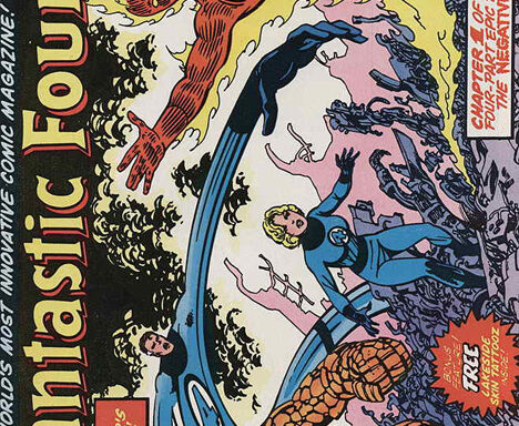 Fantastic Four #252 cover