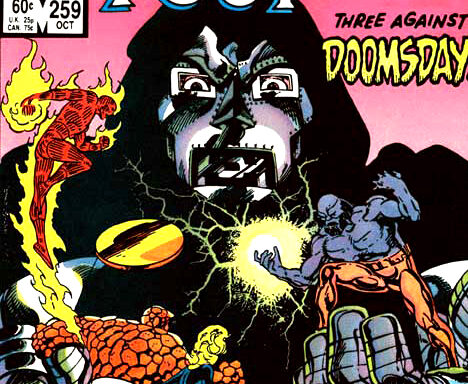 Fantastic Four #259 cover