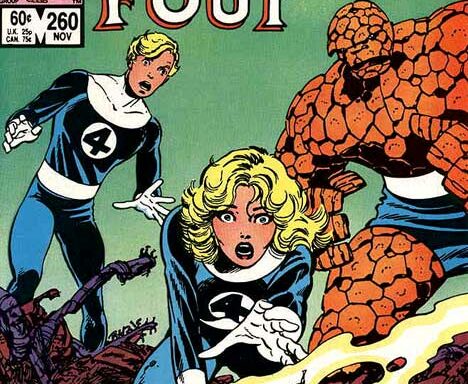 Fantastic Four #260 cover