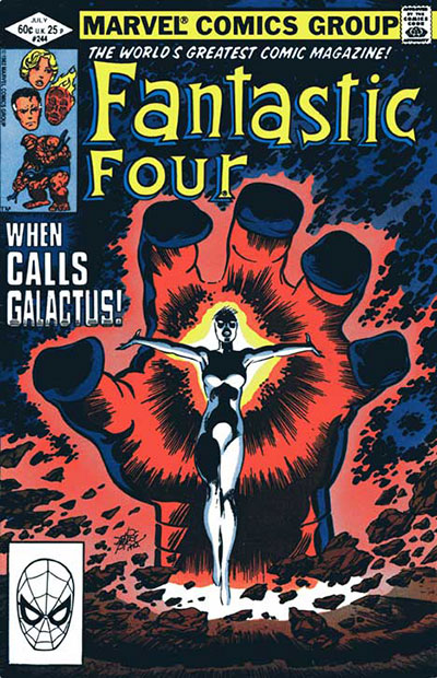 Fantastic Four #244 cover