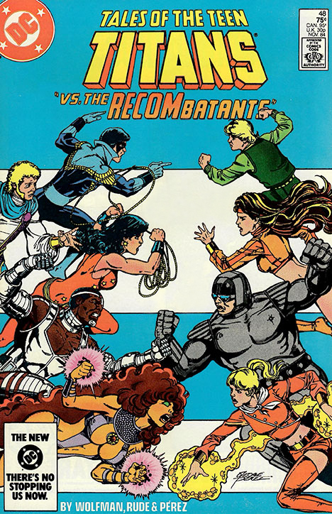 Tales of the Teen Titans #48 cover