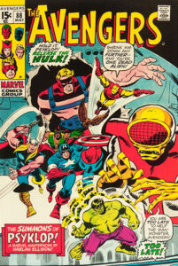 The Avengers #88 cover