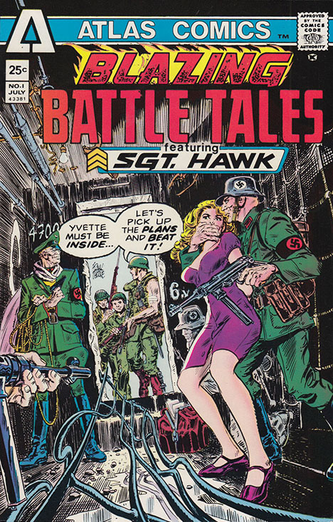 Blazing Battle Tales #1 cover