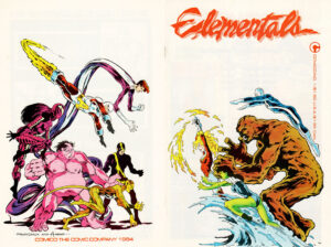 Elementals #1 wraparound cover