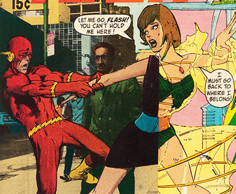The Flash #203 cover