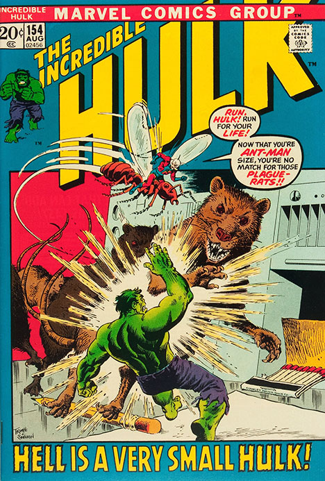 The Incredible Hulk #154 cover