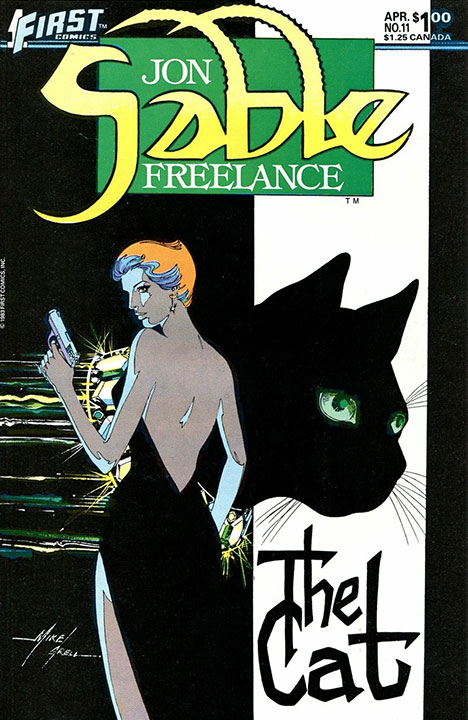 Jon Sable, Freelance #11 cover
