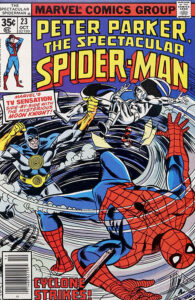 The Spectacular Spider-Man #23 cover