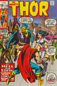 Thor #179 cover