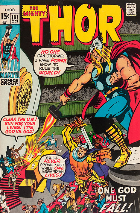 Thor #181 cover