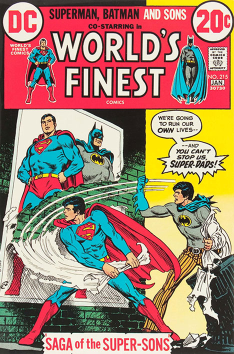 World's Finest Comics #215 cover