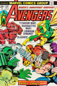 The Avengers #130 cover