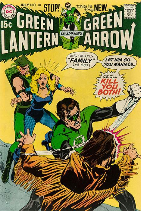Green Lantern #78 cover