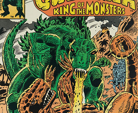 Godzilla #21 cover