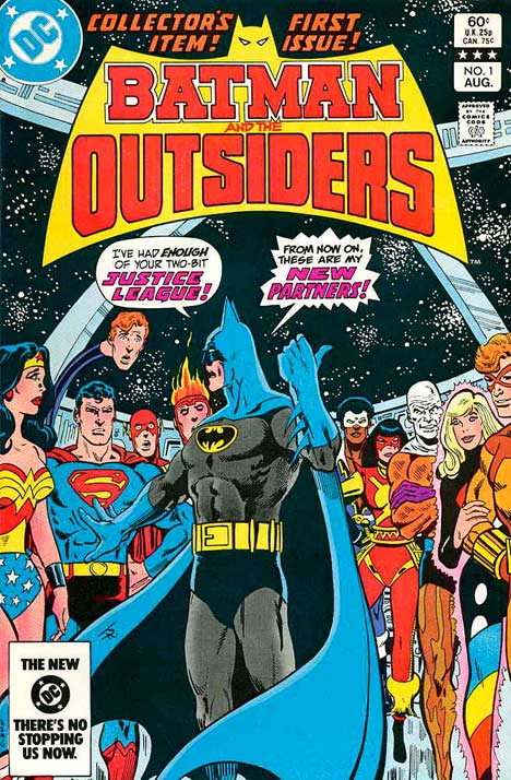 Batman and the Outsiders #1 cover
