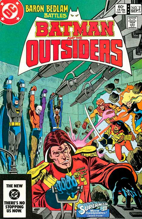 Batman and the Outsiders #2 cover