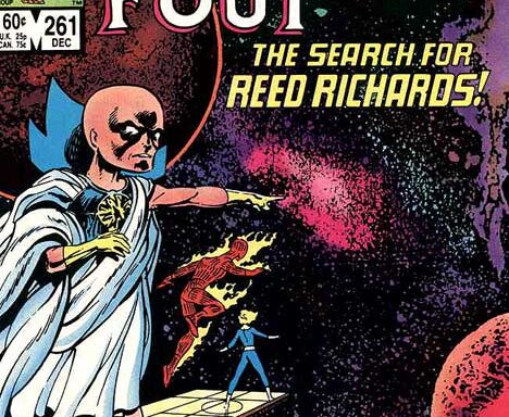 Fantastic Four #261 cover
