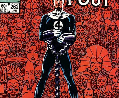 Fantastic Four #262 cover