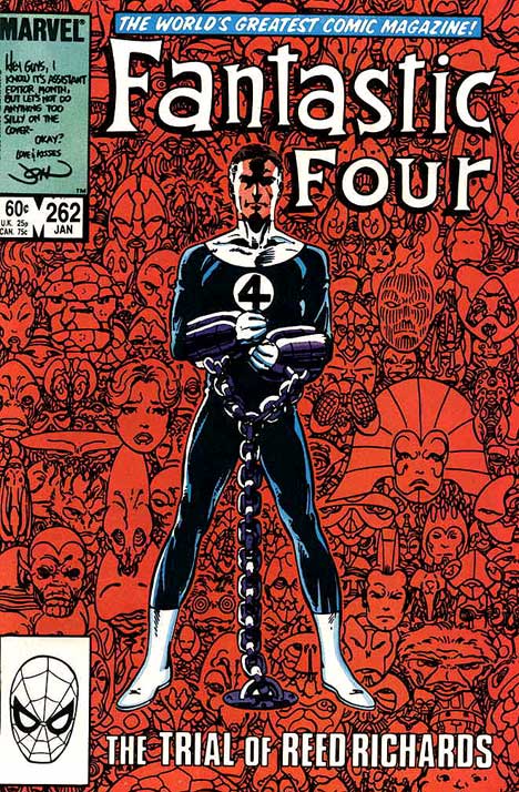Fantastic Four #262 cover