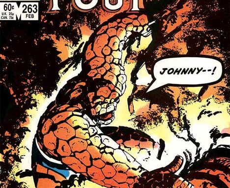 Fantastic Four #263 cover