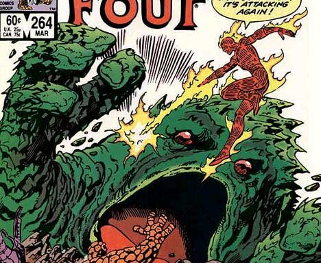 Fantastic Four #264 cover