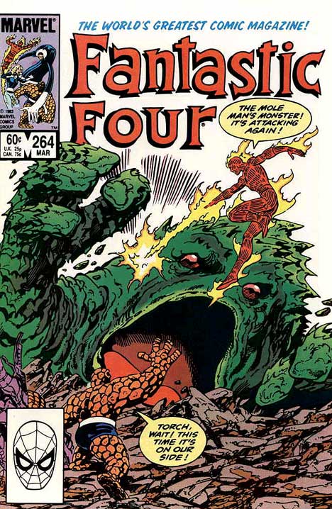 Fantastic Four #264 cover