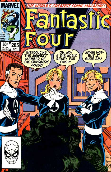 Fantastic Four #265 cover