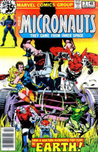 Micronauts #2 cover