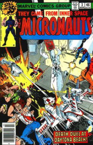 Micronauts #3 cover