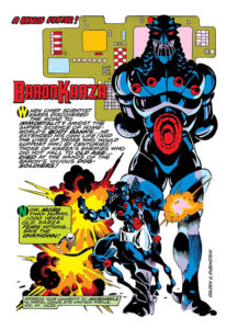 Baron Karza pin-up