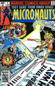 Micronauts #6 cover