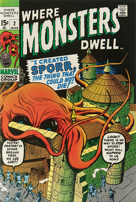 Where Monsters Dwell #2 cover