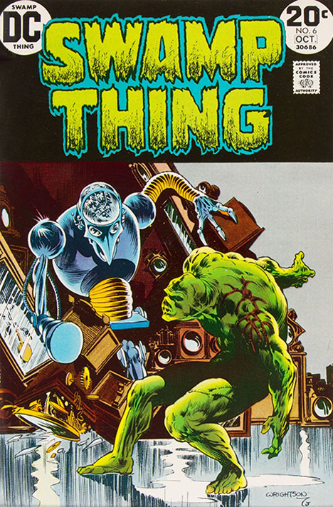 Swamp Thing #6 cover